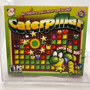 Caterpillar PC CD-ROM‎ Game TikGames Windows 98/ME/2000/XP 2006 Puzzle Arcade